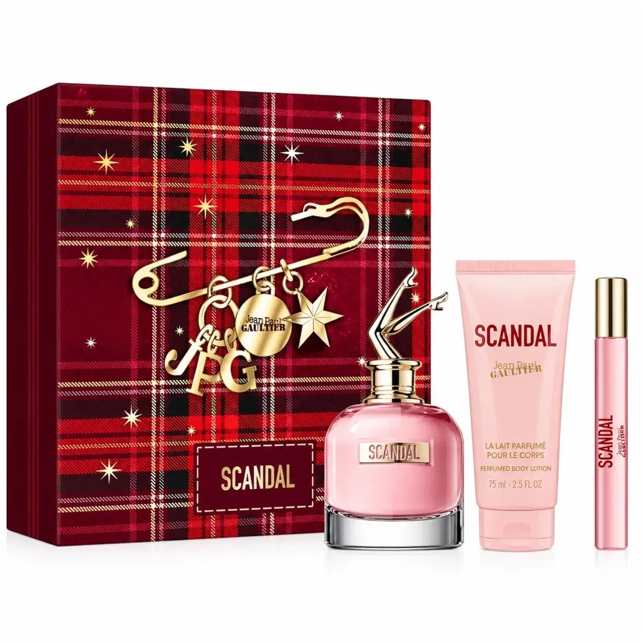 COFFRET JPG SCANDAL EDP 80 ML + MINI EDP 10 ML + BL 75 ML