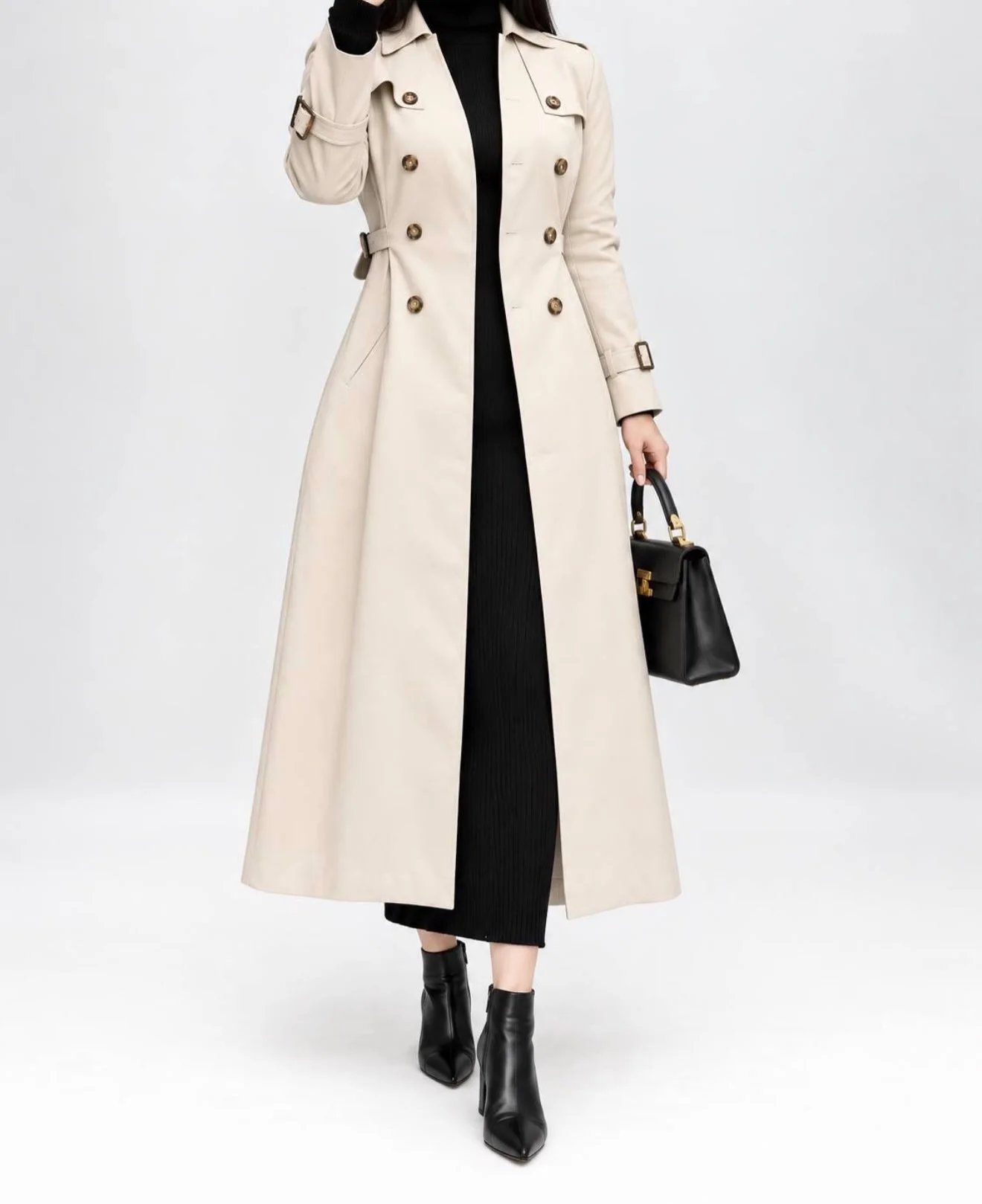 Manteau trench élégant