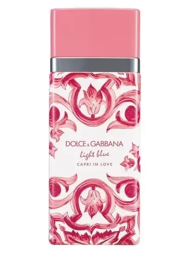 DG LIGHT BLUE CAPRI IN LOVE ROSE FEMME EDP 100 ML