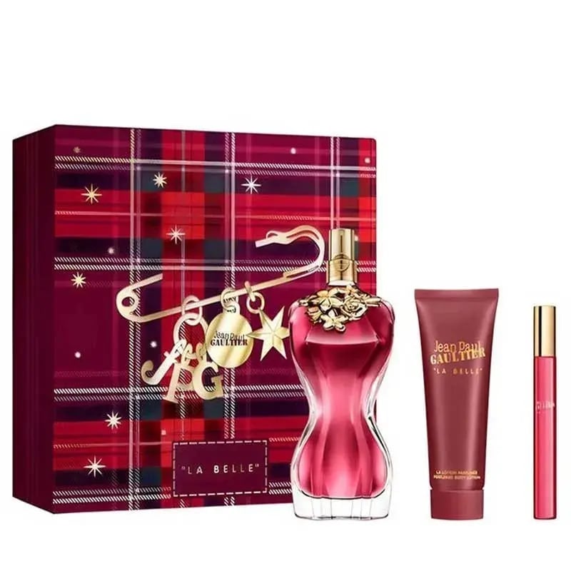 COFFRET JPG LA BELLE EDP 100 ML + MINI EDP 10 ML + BL 75 ML NEW