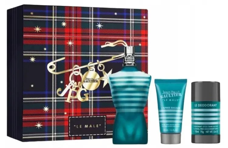 COFFRET JPG LE MALE EDT 125 ML + AR 50 ML + DEO STICK 75 ML NEW