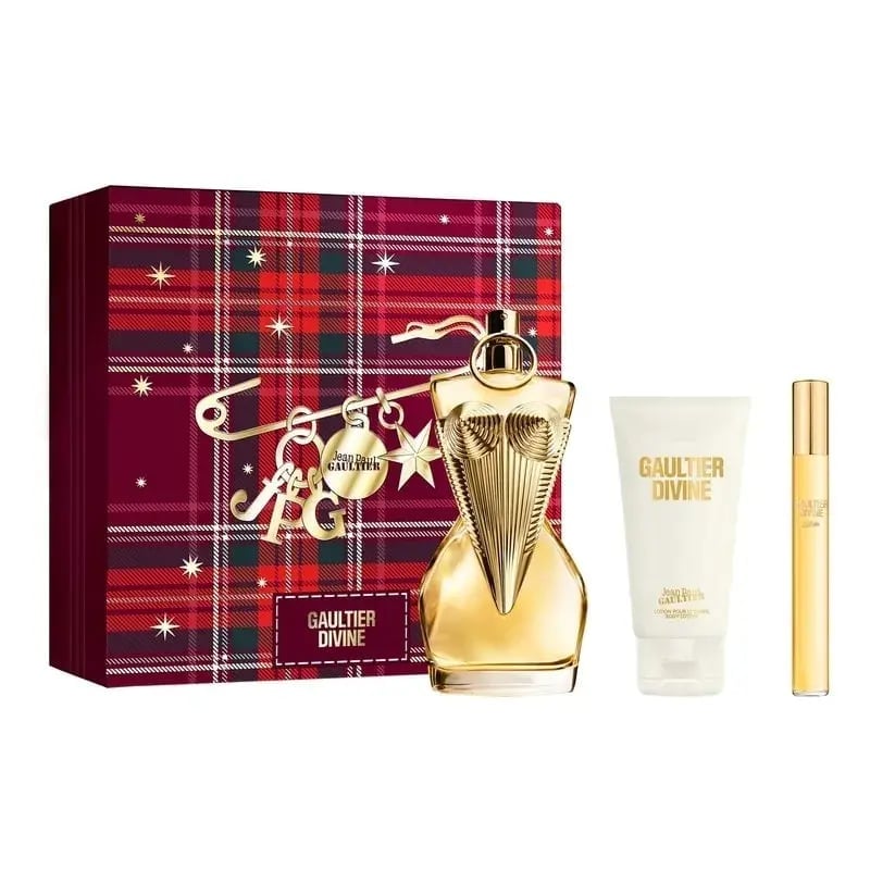 COFFRET JPG DIVINE EDP 100 ML + MINI EDP 10 ML +BL 75 ML NEW