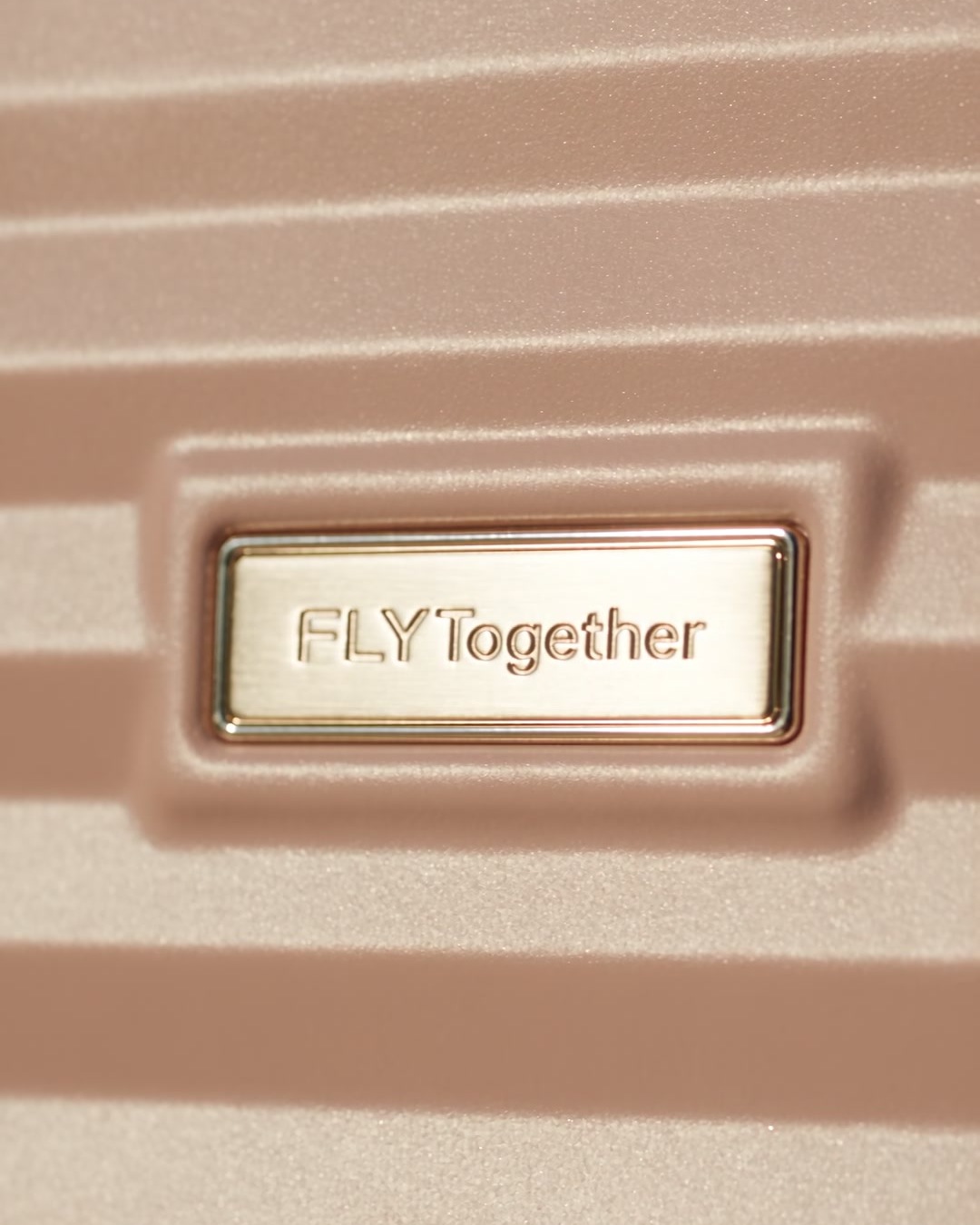 الهيكل المضلّع والبادج FLY TOGETHER